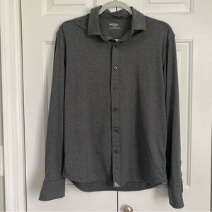 UNTUCKit Men's Slim Fit Gray Shirt